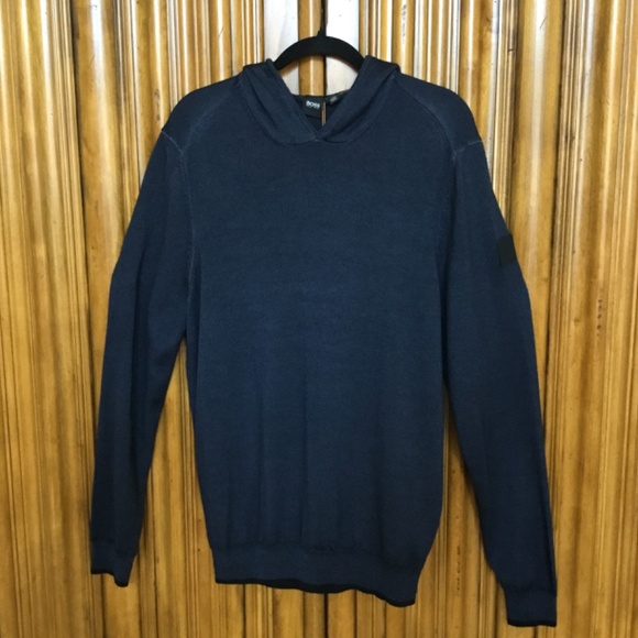 NEW Hugo Boss Men’s Kapuko Regular Fit Virgin Wool  Sweater - Picture 2 of 14